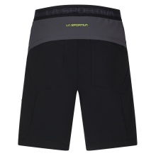 La Sportiva Wanderhose Guard Short (elastischer Bund mit Kordelzug) kurz schwarz/lime Herren